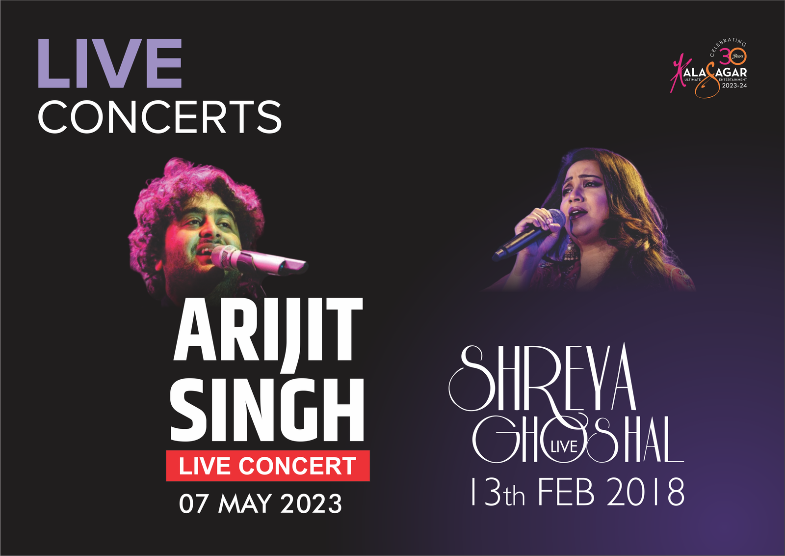 ARIJIT SINGH & SHREYA GHOSHAL LIVE CONCERT